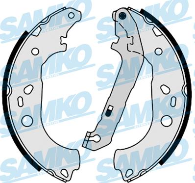 Samko 88600 - Brake Shoe Set www.autospares.lv