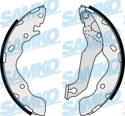 Samko 88010 - Brake Shoe Set www.autospares.lv