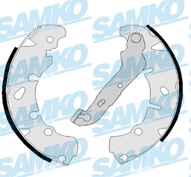 Samko 88170 - Brake Shoe Set www.autospares.lv