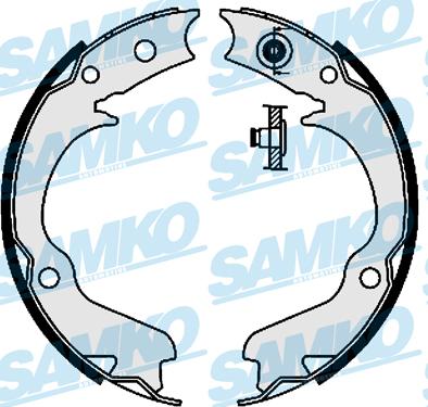 Samko 88360 - Bremžu loku komplekts www.autospares.lv