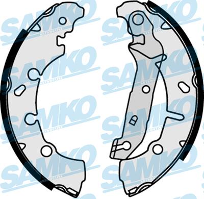 Samko 88200 - Brake Shoe Set www.autospares.lv