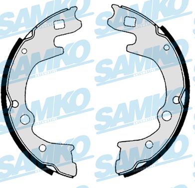 Samko 88270 - Bremžu loku komplekts www.autospares.lv