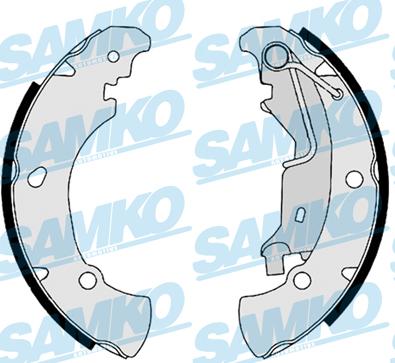 Samko 88770 - Brake Shoe Set www.autospares.lv