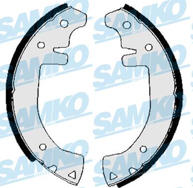 Samko 82990 - Bremžu loku komplekts www.autospares.lv