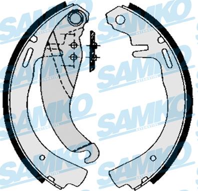 Samko 82490 - Bremžu loku komplekts autospares.lv