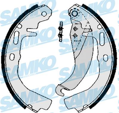 Samko 82500 - Bremžu loku komplekts www.autospares.lv