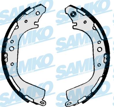 Samko 87040 - Bremžu loku komplekts www.autospares.lv