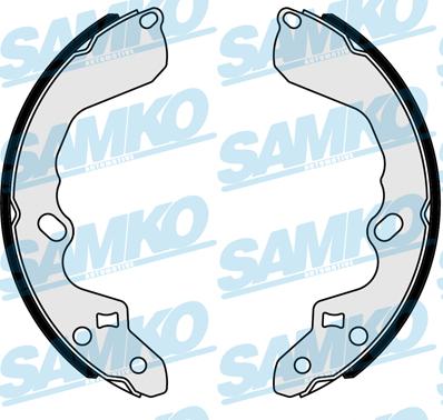 Samko 87190 - Bremžu loku komplekts www.autospares.lv