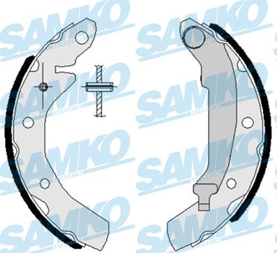 Samko 87260 - Bremžu loku komplekts www.autospares.lv