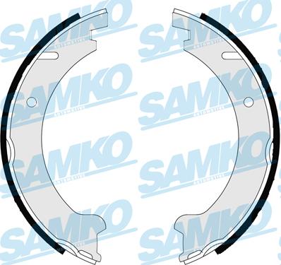 Samko 87235 - Bremžu loku komplekts www.autospares.lv