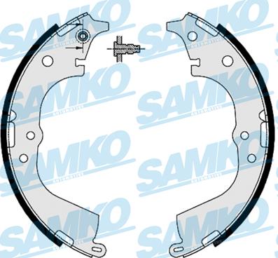 Samko 87225 - Brake Shoe Set www.autospares.lv