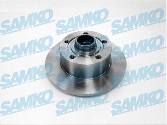 Samko A1481P - Тормозной диск www.autospares.lv