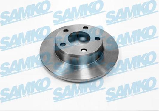 Samko A1601P - Bremžu diski www.autospares.lv