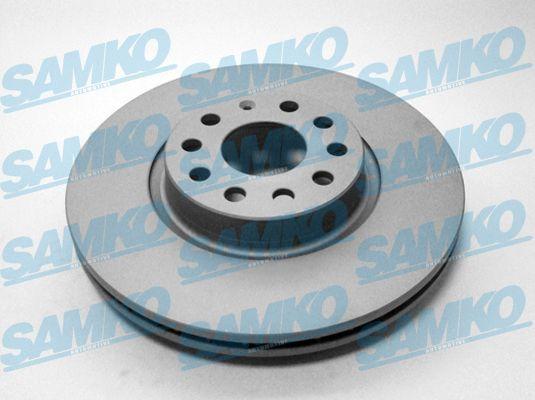 Samko A1004VR - Тормозной диск www.autospares.lv