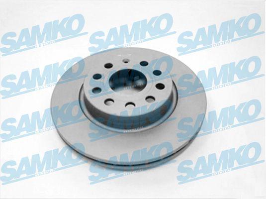 Samko A1001VR - Brake Disc www.autospares.lv