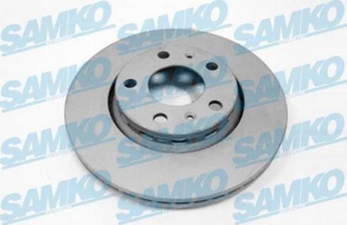 Samko A1020V - Brake Disc www.autospares.lv