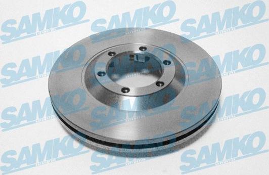 Samko B1002V - Bremžu diski www.autospares.lv