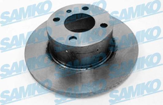 Samko B2041P - Bremžu diski www.autospares.lv