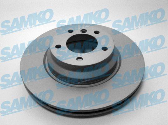 Samko B2024VR - Тормозной диск www.autospares.lv