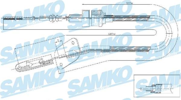 Samko C0463C - Trose, Sajūga pievads www.autospares.lv