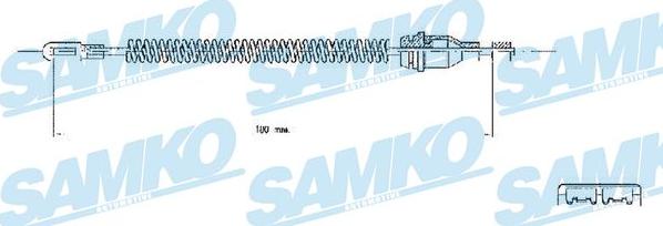 Samko C0543B - Trose, Stāvbremžu sistēma www.autospares.lv