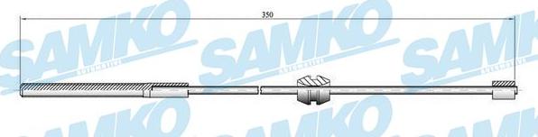 Samko C0558B - Trose, Stāvbremžu sistēma www.autospares.lv