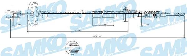 Samko C0035C - Trose, Sajūga pievads www.autospares.lv