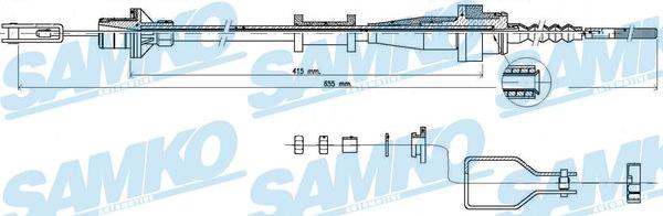 Samko C0114C - Trose, Sajūga pievads www.autospares.lv