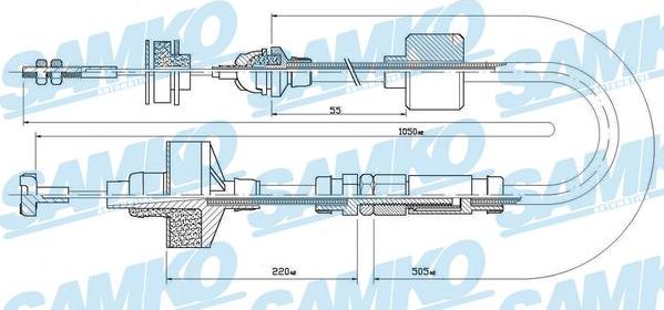 Samko C0309C - Trose, Sajūga pievads www.autospares.lv