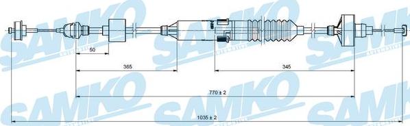 Samko C0260C - Trose, Sajūga pievads www.autospares.lv