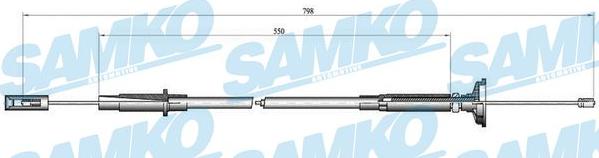 Samko C0261C - Trose, Sajūga pievads www.autospares.lv