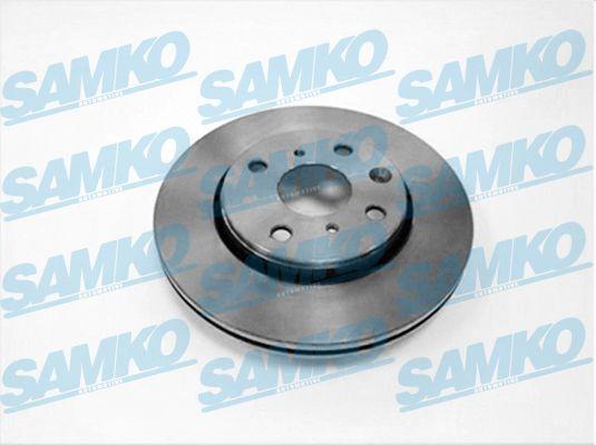 Samko C1004V - Тормозной диск www.autospares.lv