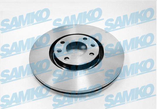 Samko C1007V - Тормозной диск www.autospares.lv