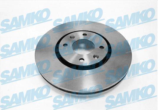 Samko C1361V - Тормозной диск www.autospares.lv