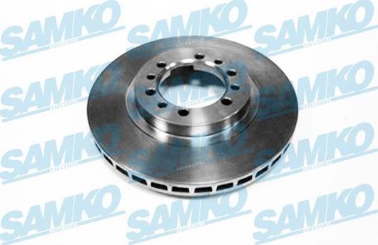 Samko D1411V - Bremžu diski www.autospares.lv