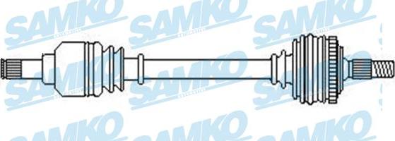 Samko DS52509 - Piedziņas vārpsta www.autospares.lv