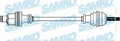 Samko DS52707 - Piedziņas vārpsta www.autospares.lv