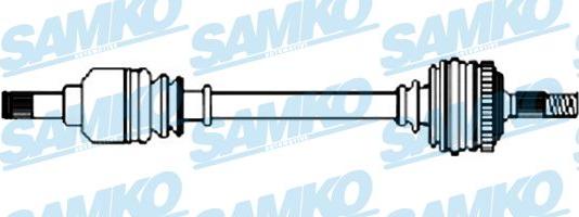 Samko DS52354 - Drive Shaft www.autospares.lv