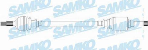 Samko DS16176 - Piedziņas vārpsta www.autospares.lv