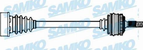 Samko DS28060 - Piedziņas vārpsta www.autospares.lv