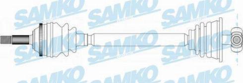 Samko DS39140 - Piedziņas vārpsta www.autospares.lv