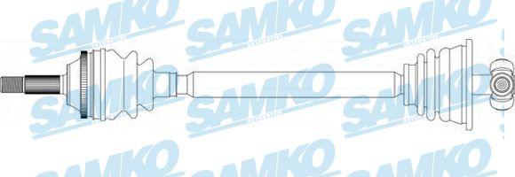 Samko DS39130 - Piedziņas vārpsta autospares.lv