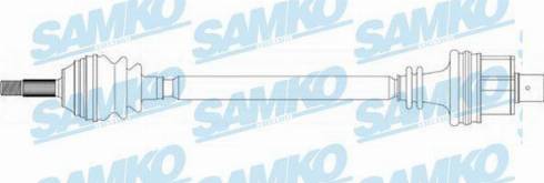 Samko DS39129 - Piedziņas vārpsta www.autospares.lv