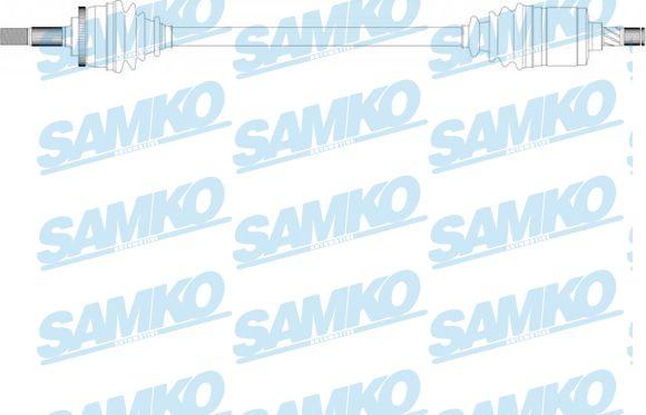 Samko DS36115 - Piedziņas vārpsta www.autospares.lv