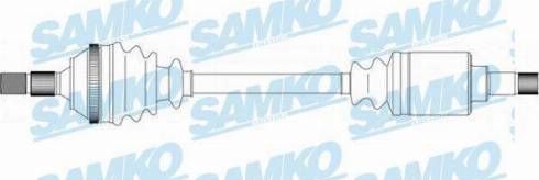 Samko DS38078 - Piedziņas vārpsta www.autospares.lv