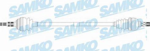 Samko DS37096 - Piedziņas vārpsta www.autospares.lv