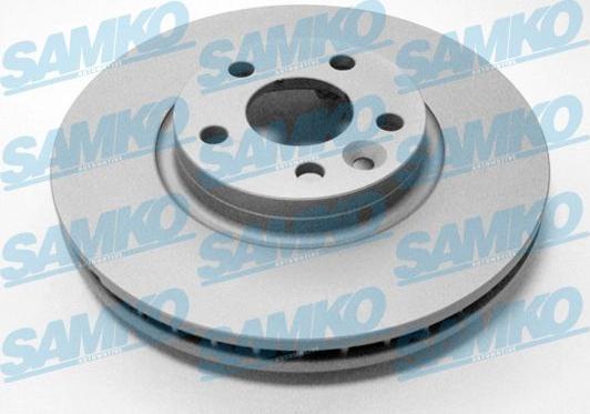 Samko F1035VR - Brake Disc www.autospares.lv