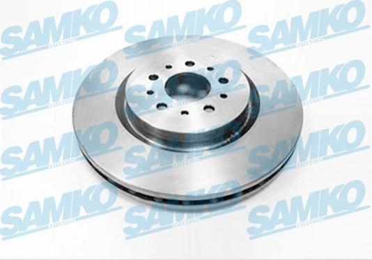 Samko F2223V - Тормозной диск www.autospares.lv