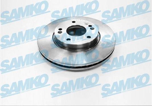 Samko K2027V - Bremžu diski www.autospares.lv