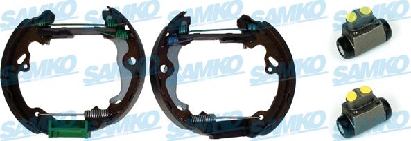 Samko KEG449 - Brake Shoe Set www.autospares.lv